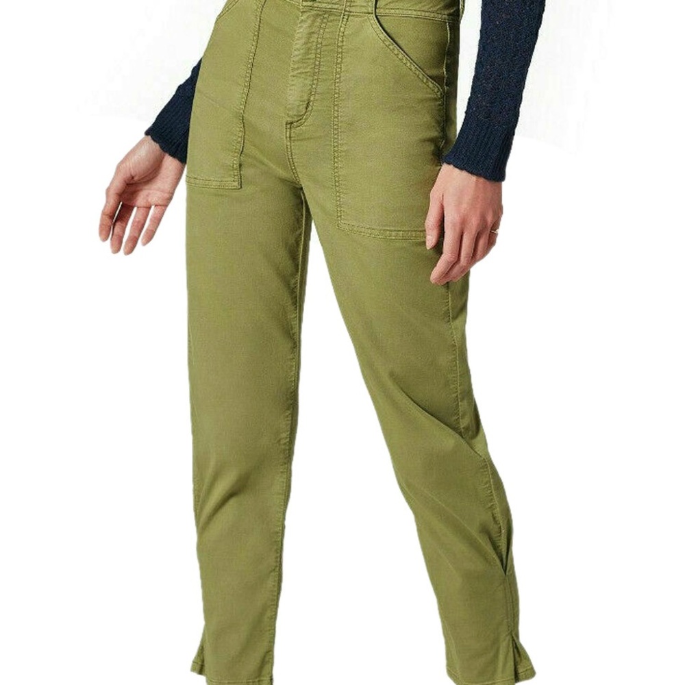 NWT Joie Women's Mirenda High Rise Straight Leg Pant Chive Size 8 Office Casual